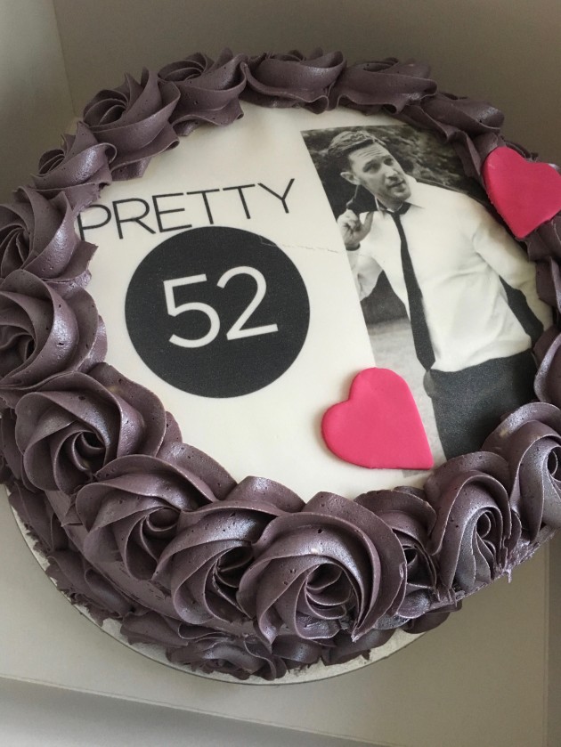 Pretty 52 Cake