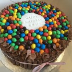 M&M cake