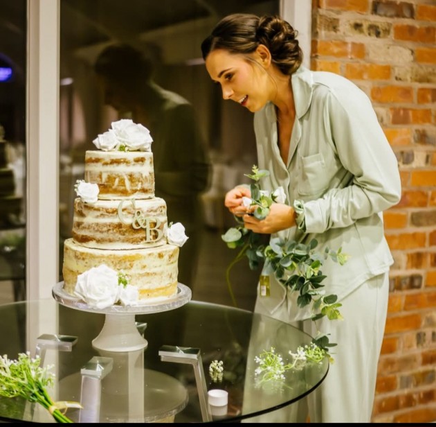 Cake set up Wedding