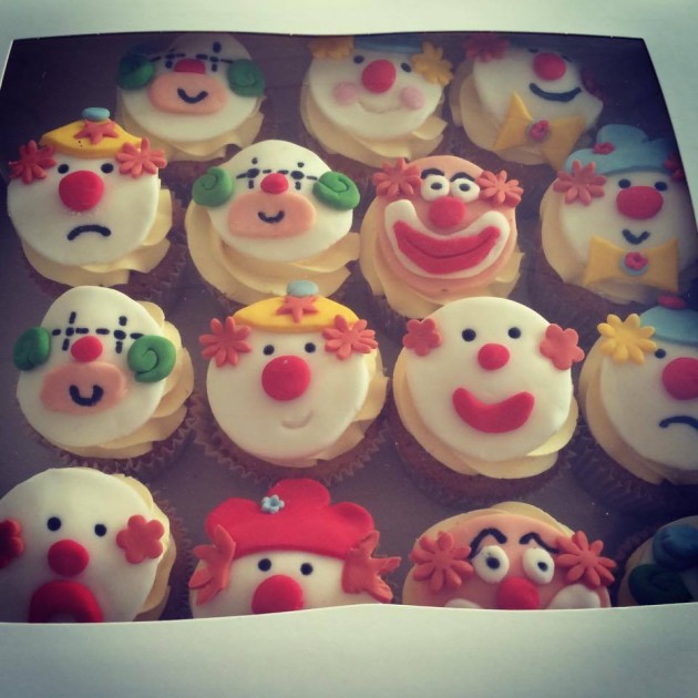 clown cakes